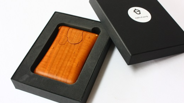 【岐阜】木の名刺入れ(slim)