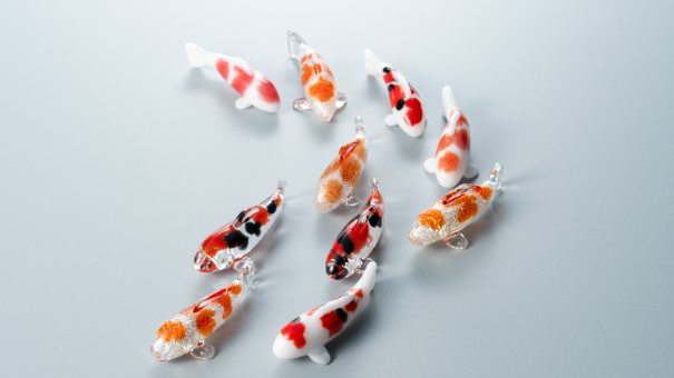 【AKIHA NISHIKI】 錦鯉の箸置き