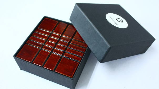 【岐阜】飛騨春慶のコースター(4枚入)