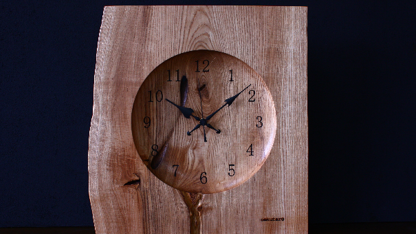 壁掛け時計(耳付き:大)