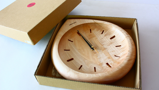 【岐阜】壁掛け時計(sizuku:大)