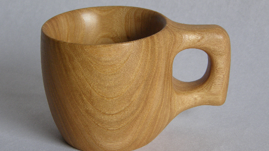 木のカップ(かねこ工房)